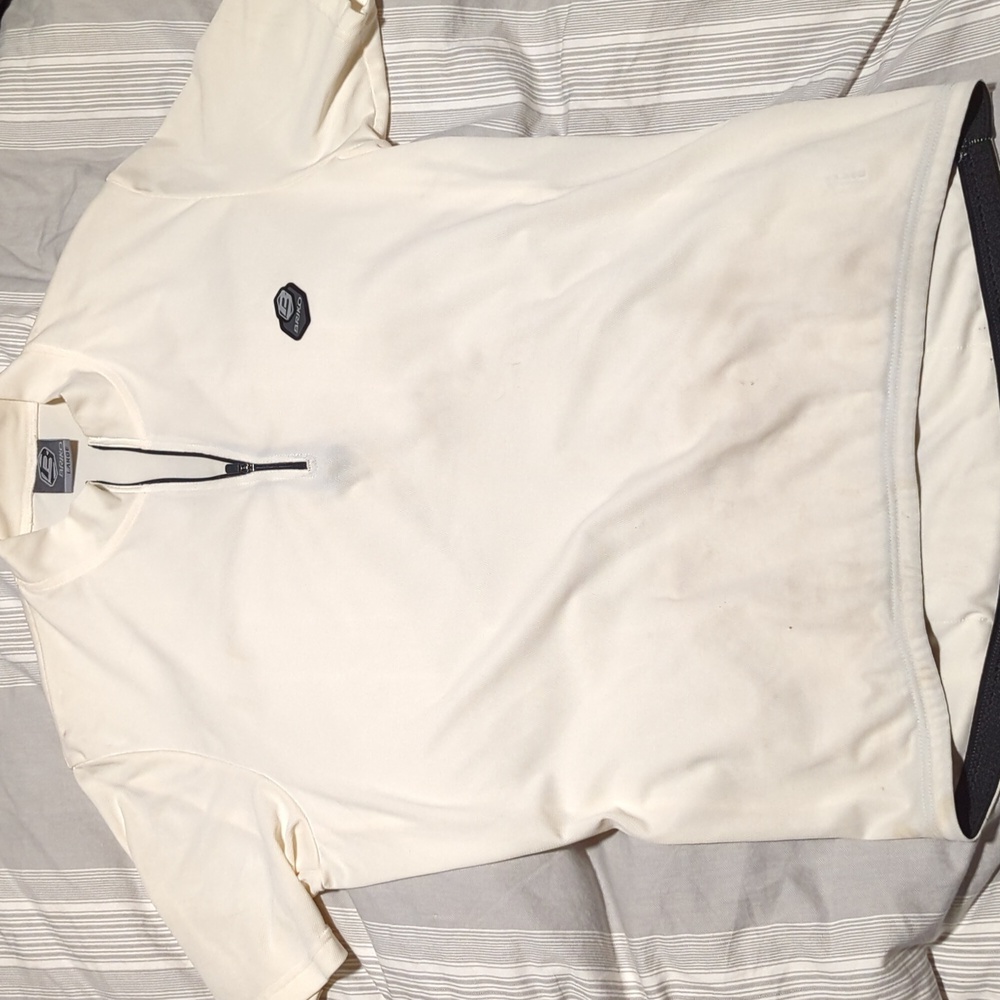 Vintage Briko cycling bike jersey, sz LARGE